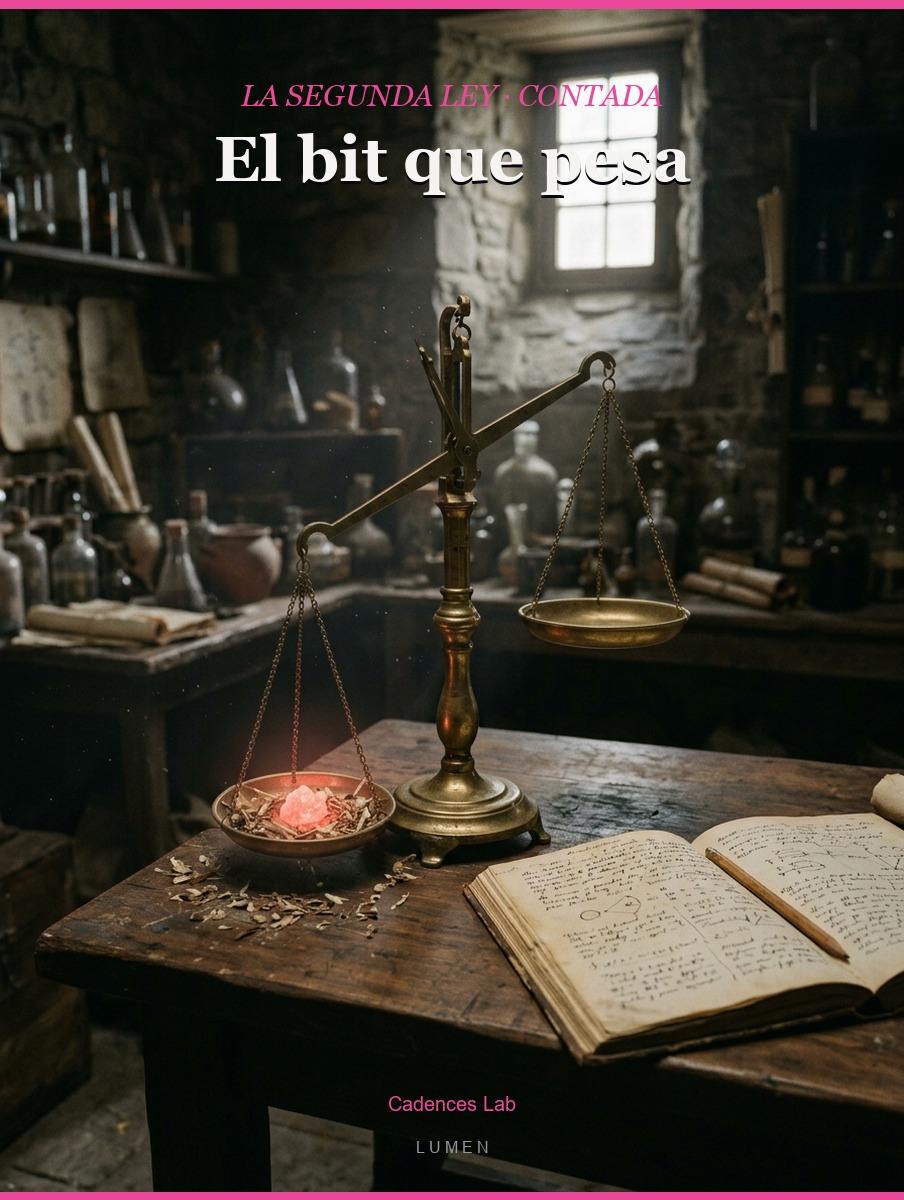 Portada de El bit que pesa