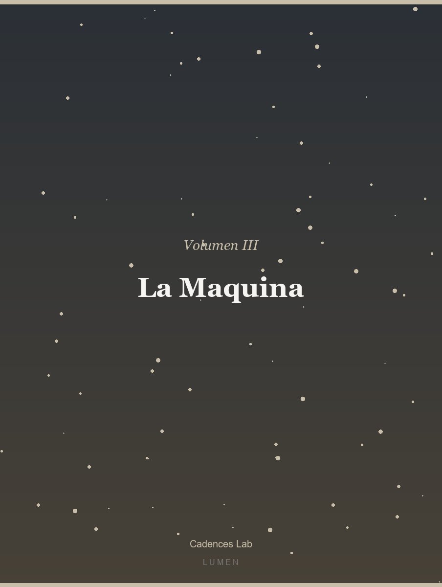 Portada de La Máquina